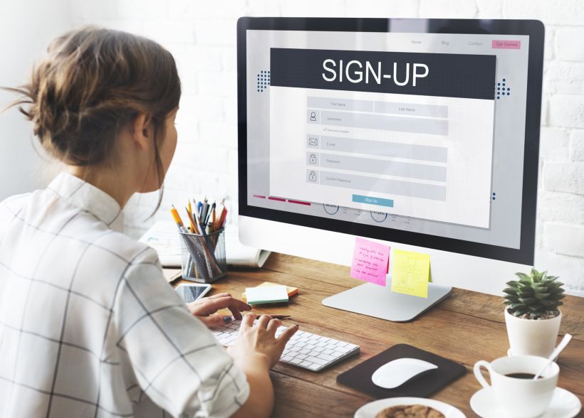 Registro de membresía: siga el concepto.